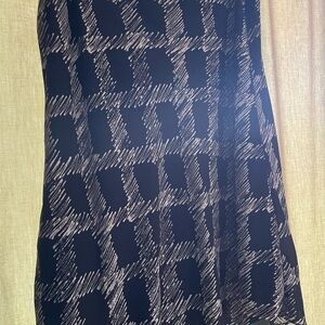 New York & Company Black and White A-Line Skirt